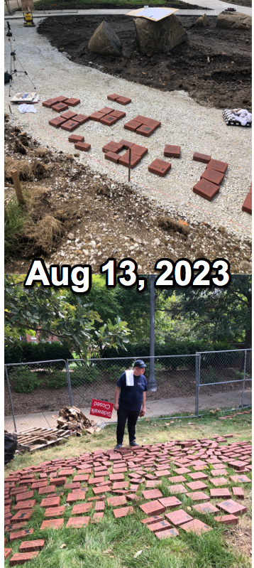 Brick Laying Montage 2 Aug 2023